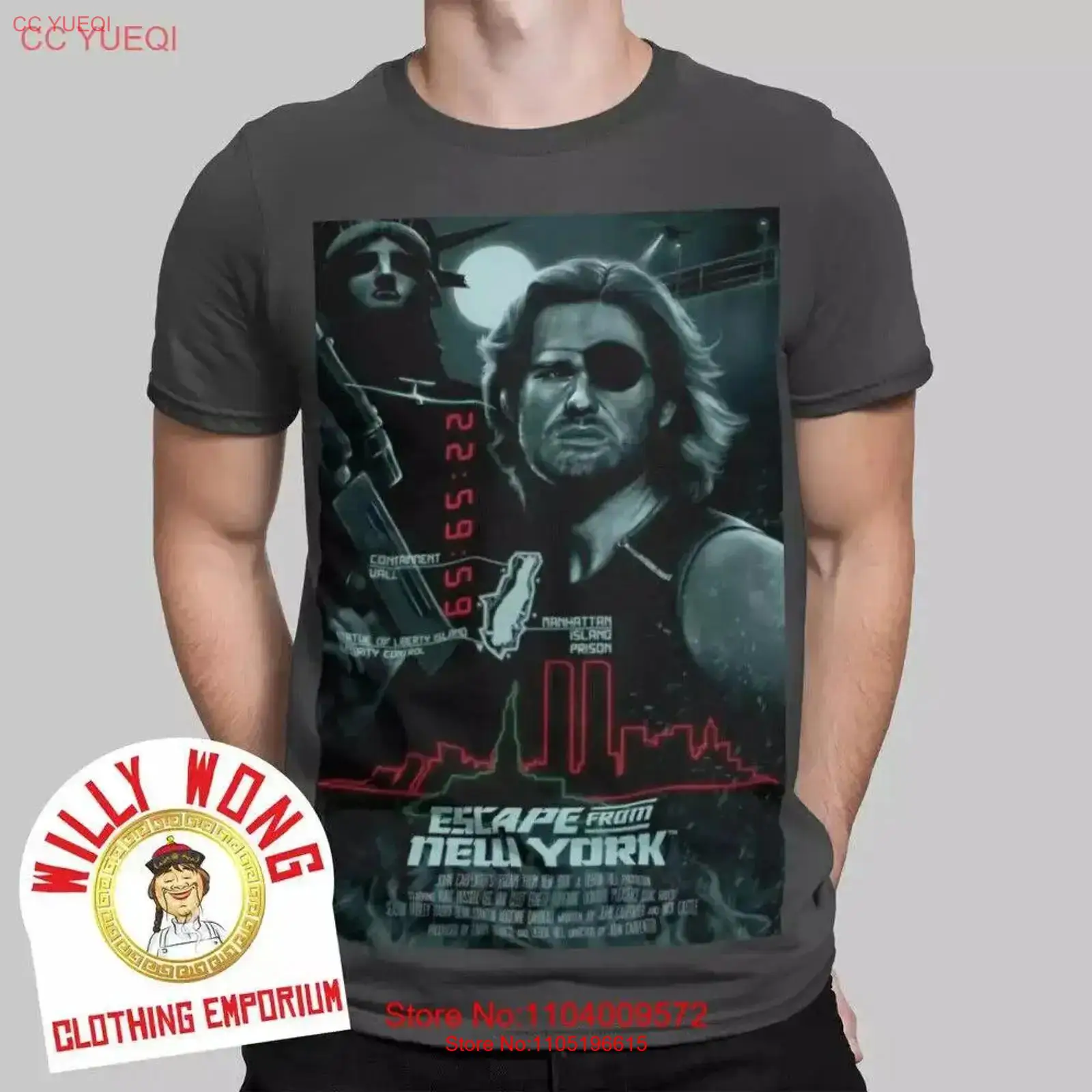 Poster Men Fashion - New York'tan Kaçış Tişört Retro Film