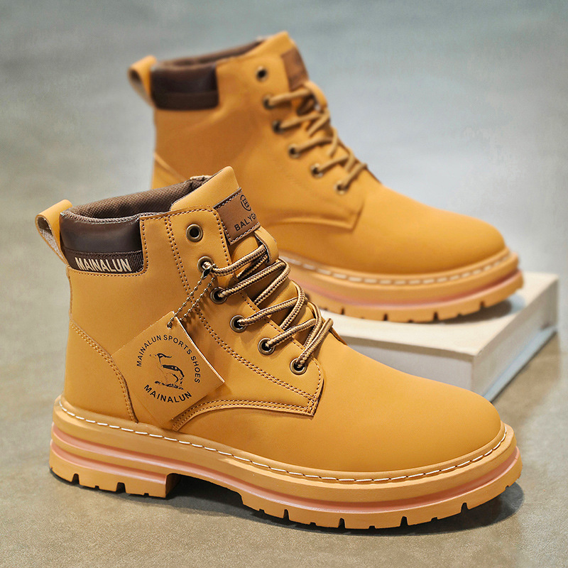 Klasik Erkek Yüksek Bilekli Bo - Mens Fashion Trainers incelemesi ve fiyatı