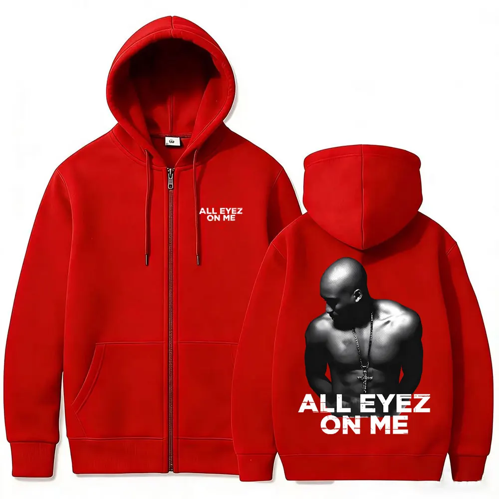 Rapper Tupac 2pac All Eyez on  - Mens Fashion Zip Up Hoodies incelemesi ve fiyatı
