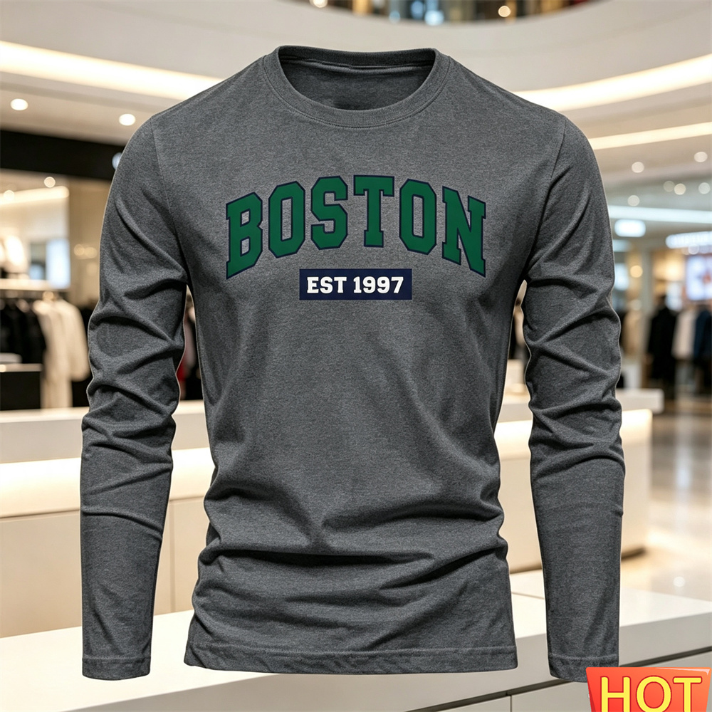 Sonbahar Yaz Erkek Uzun Kollu  - Men'S Fashion T Shirts incelemesi ve fiyatı