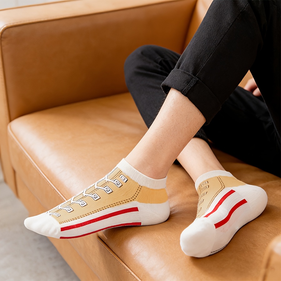 5 çift erkekler yaz ince pamuk - Socks Ankle Men incelemesi ve fiyatı