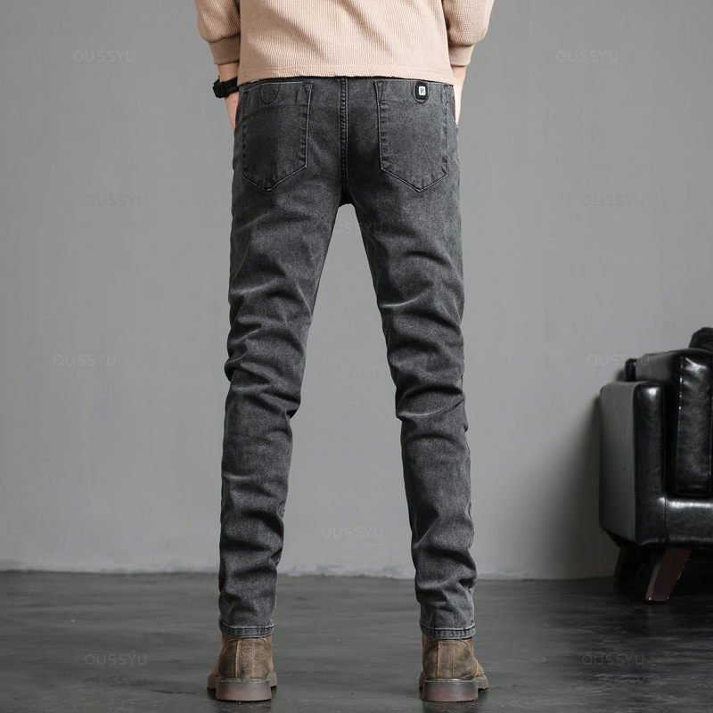 İlkbahar Sonbahar erkek Klasik - Men'S Fashion Grey Jeans incelemesi ve fiyatı