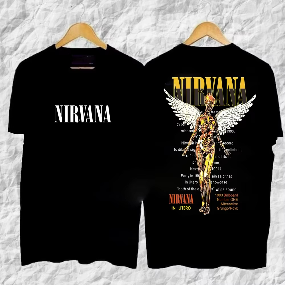 Nirvana Rock Grubu Klasik Albü - Poster Men Fashion incelemesi ve fiyatı